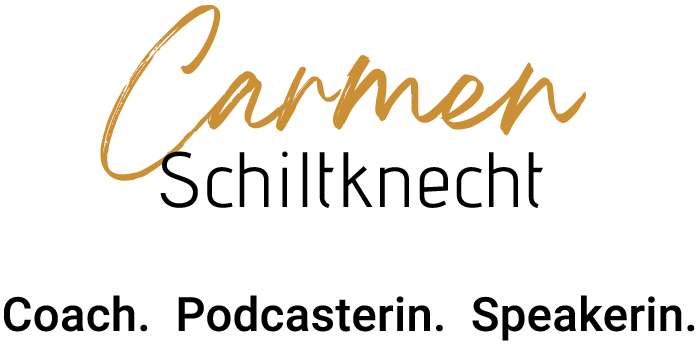 Logo Kontakt Carmen Schiltknecht – Coach. Podcasterin. Speakerin.